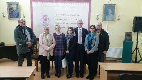 A  Magyar Országos Közjegyzői Kamara képviselőinek látogatása