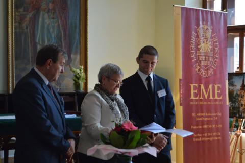 Gergely Attila, a Sapientia EMTE adjunktusa kiemelkedő kutatási tevékenységéért Maros Dezső-díjban részesült