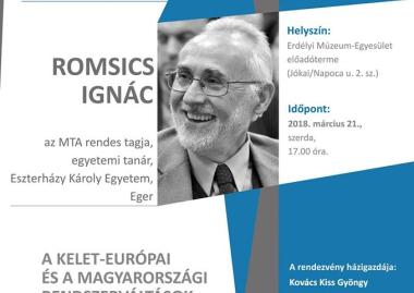 Romsics Ignác: A kelet-európai és a magyarországi rendszerváltások okai és kezdetei