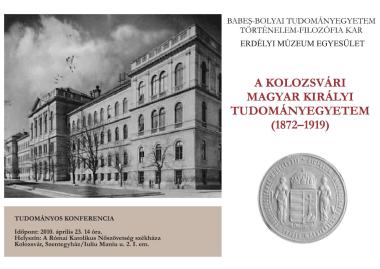 A kolozsvári magyar tudományegyetem (1872-1919)
