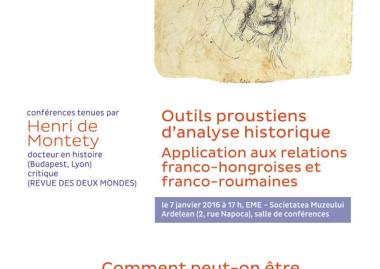 Henri de Montety: Outils proustiens d'analyse historique. Application aux relations franco-hongroises et franco-roumaines 