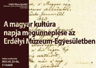 A magyar kultúra napja megünneplése az Erdélyi Múzeum-Egyesületben