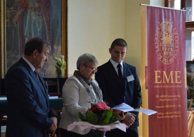 Gergely Attila, a Sapientia EMTE adjunktusa kiemelkedő kutatási tevékenységéért Maros Dezső-díjban részesült