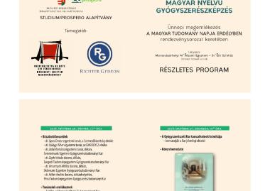 70éves a marosvásárhelyi magyar nyelvű gyógyszerészképzés