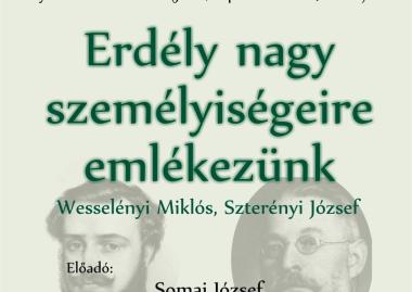 Somai József: Emlékezés erdélyi nagyjainkra