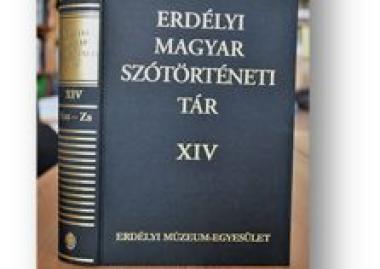 Megjelent az Erdélyi magyar szótörténeti tár XIV. kötete