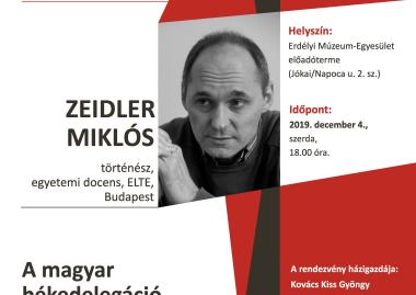 Zeidler Miklós: A magyar békedelegáció érvrendszere és törekvései