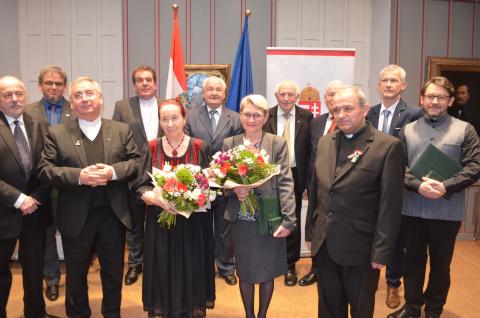 Magyar állami kitüntetésekben részesültek az EME tagjai