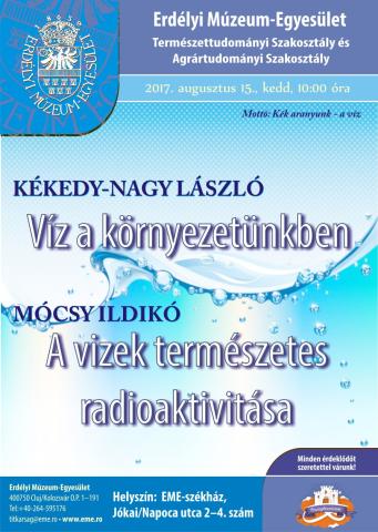 Mócsy Ildikó: A vizek természetes radioaktivitása