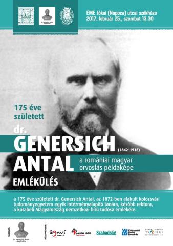 Dr. Genersich Antal emlékülés