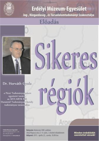 Dr. Horváth Gyula: Sikeres régiók