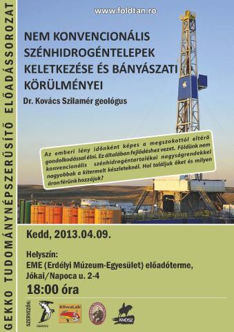 Kovács Szilamér: Nem konvencionális szénhidrogéntelepek keletkezése és bányászati körülményei