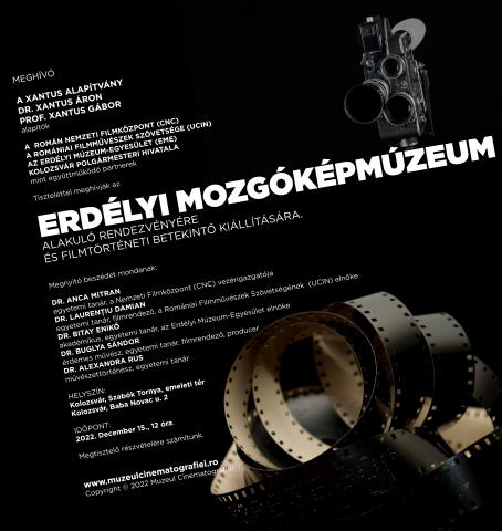 Az Erdélyi Mozgóképmúzeum alakuló rendezvénye