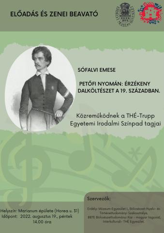 13. KMN -  Petőfi nyomán: érzékeny dalköltészet a 19. században. Előadás és zenei beavató