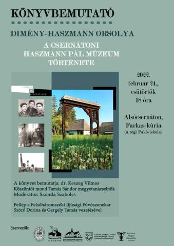 Dimény-Haszmann Orsolya könyvének bemutatója Csernátonban