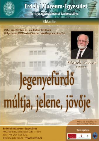 Wanek Ferenc: Jegenye-fürdő múltja, jelene, jövője