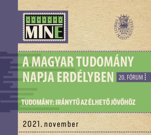 A Magyar Tudomány Napja Erdélyben 2021 - megnyitó, plenáris előadások