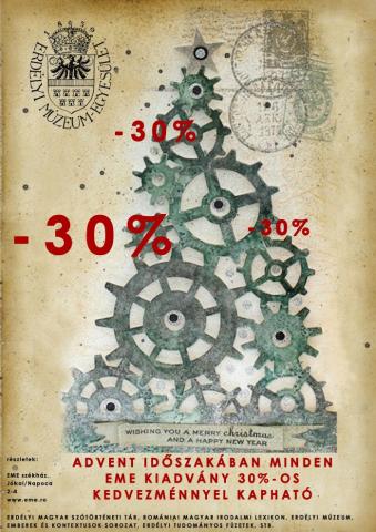 Adventi könyvvásár az EME-nél