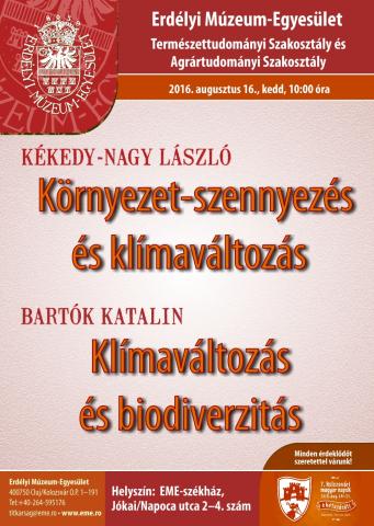 Kékedy-Nagy László: Környezet-szennyezés és klímaváltozás